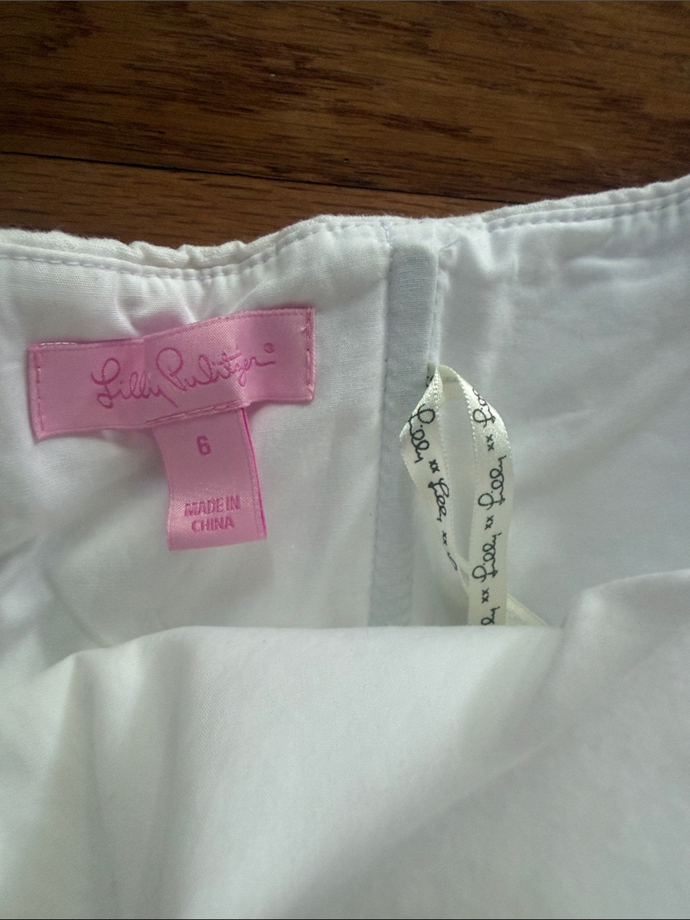 Lilly Pulitzer white strapless dress size XS - Picture 3 of 12